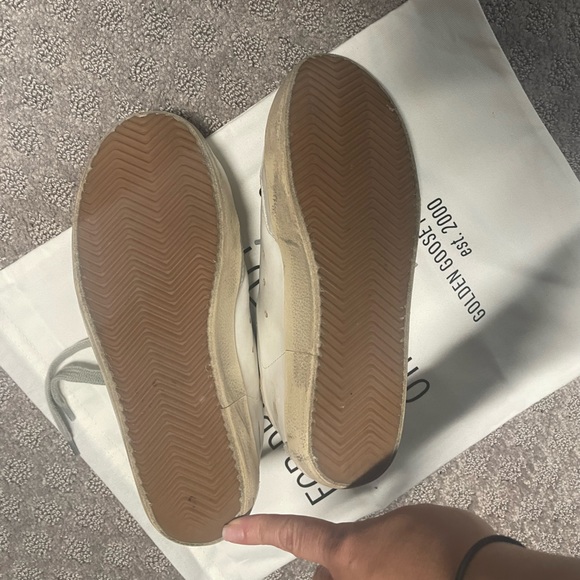 Golden goose white and silver sneakers - Picture 4 of 5
